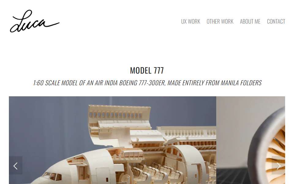Screenshot of www.lucaiaconistewart.com captured 2026-07-20