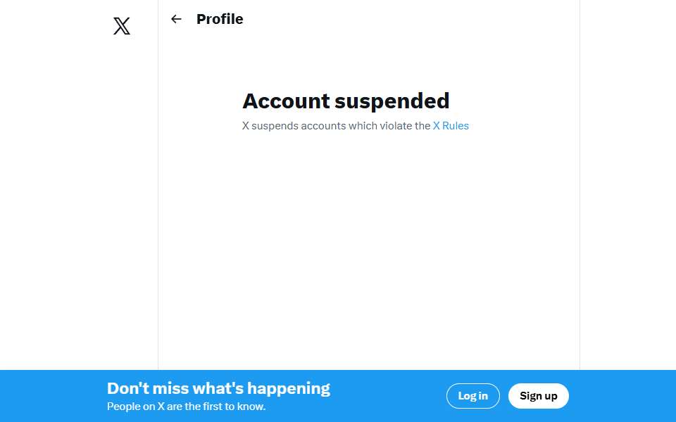 Screenshot of twitter.com captured 2026-07-20