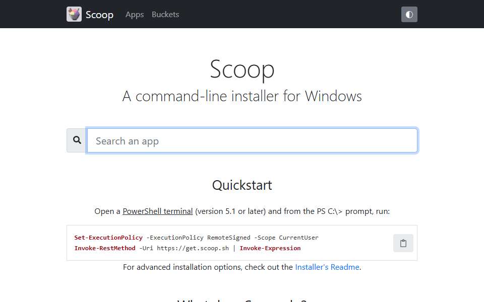 Screenshot of scoop.sh captured 2026-07-20