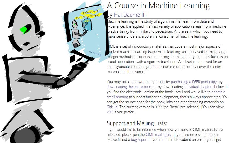 Screenshot of ciml.info captured 2026-07-20