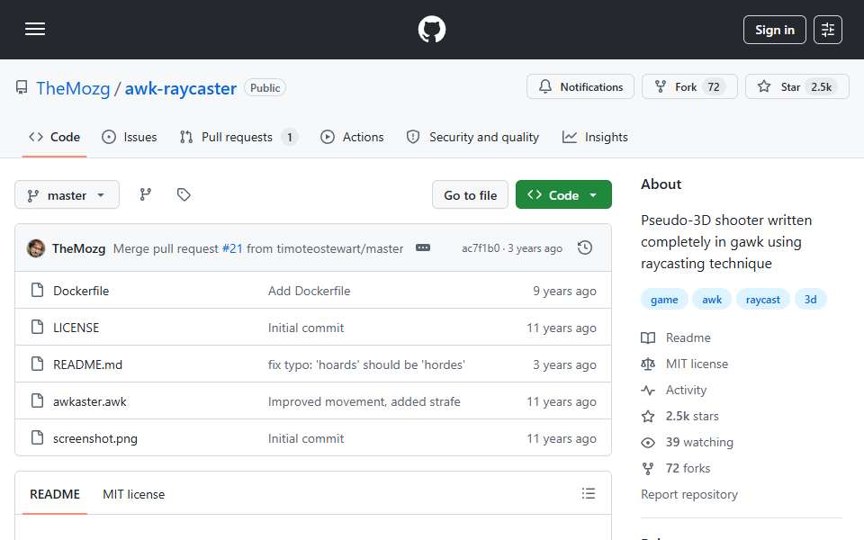 Screenshot of github.com captured 2026-07-20