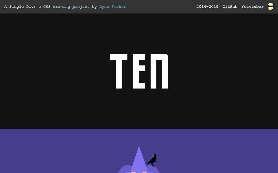 Screenshot of a.singlediv.com captured 2026-07-20