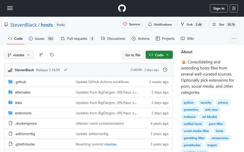 Screenshot of github.com captured 2026-07-20