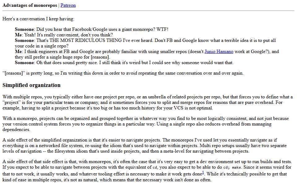 Screenshot of danluu.com captured 2026-07-20