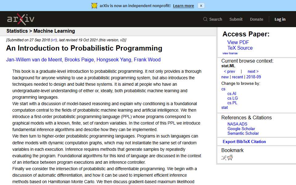 Screenshot of arxiv.org captured 2026-07-20