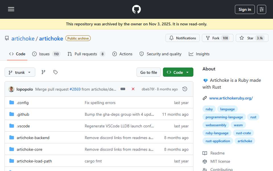 Screenshot of github.com captured 2026-07-20