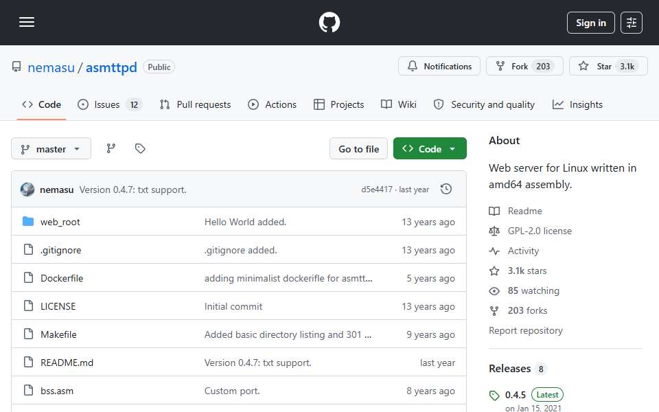 Screenshot of github.com captured 2026-07-20