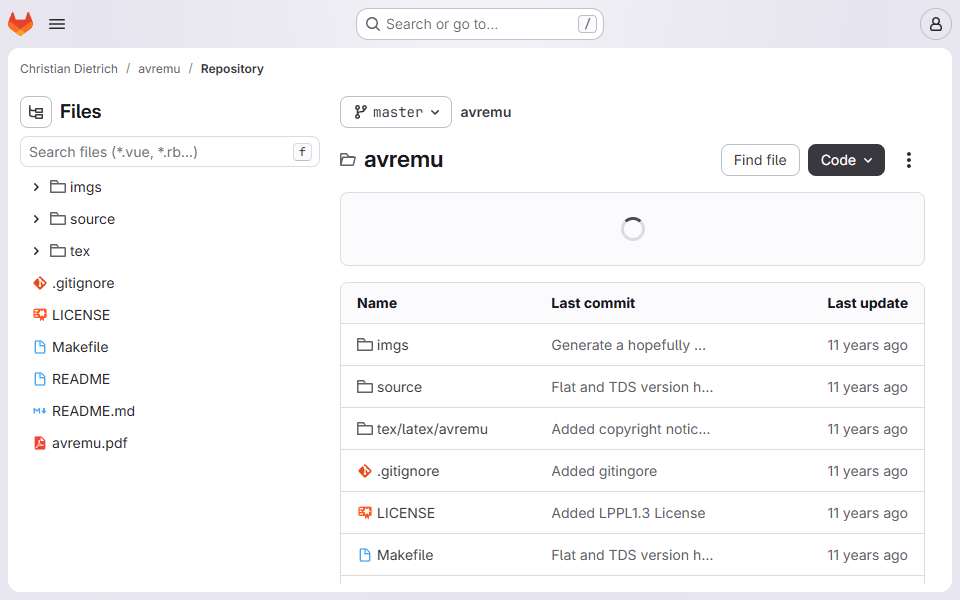 Screenshot of gitlab.brokenpipe.de captured 2026-07-20