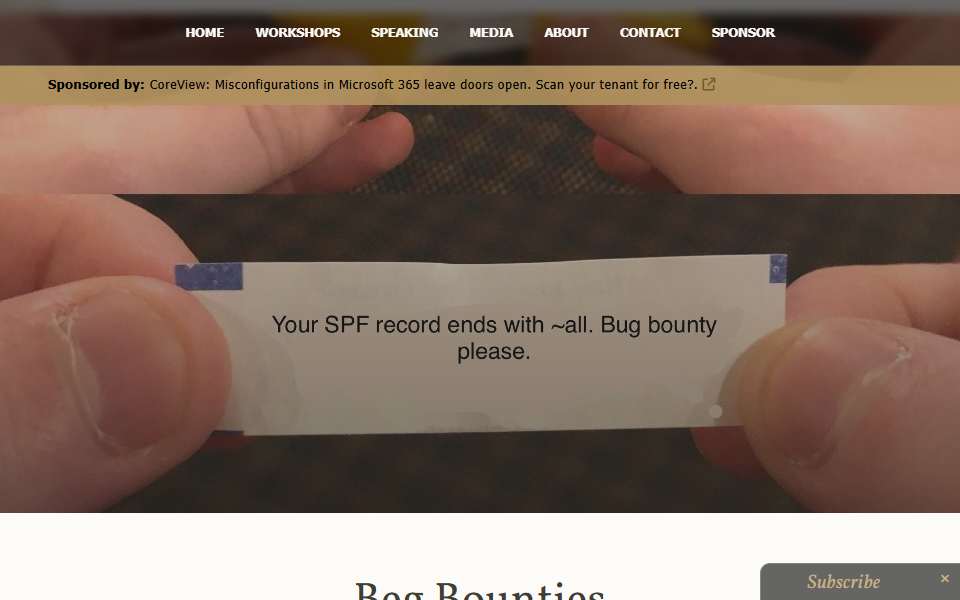 Screenshot of www.troyhunt.com captured 2026-07-20