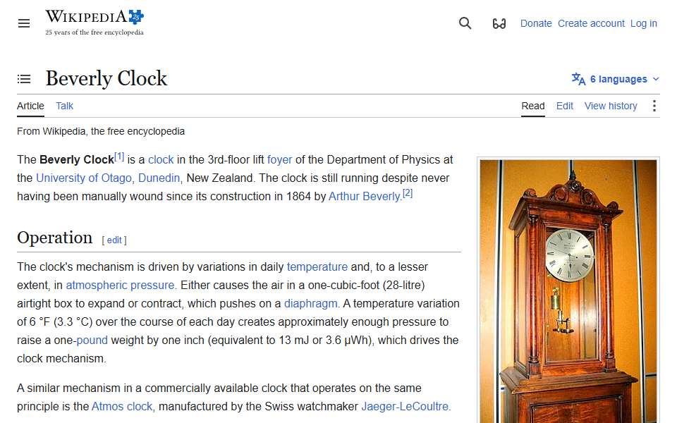 Screenshot of en.wikipedia.org captured 2026-07-20