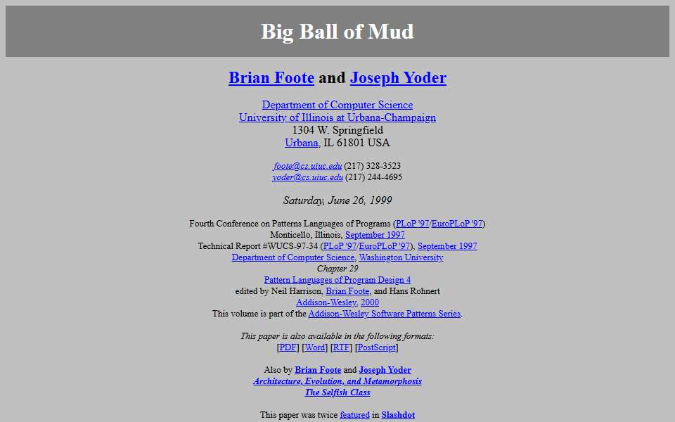 Screenshot of www.laputan.org captured 2026-07-20