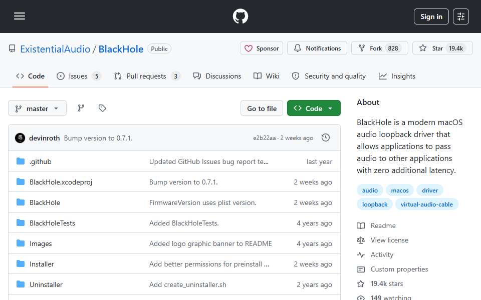 Screenshot of github.com captured 2026-07-20