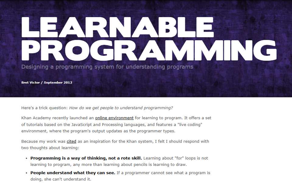 Screenshot of worrydream.com captured 2026-07-20