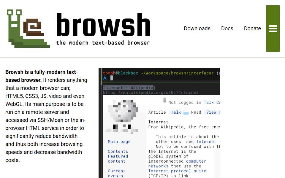 Screenshot of www.brow.sh captured 2026-07-20