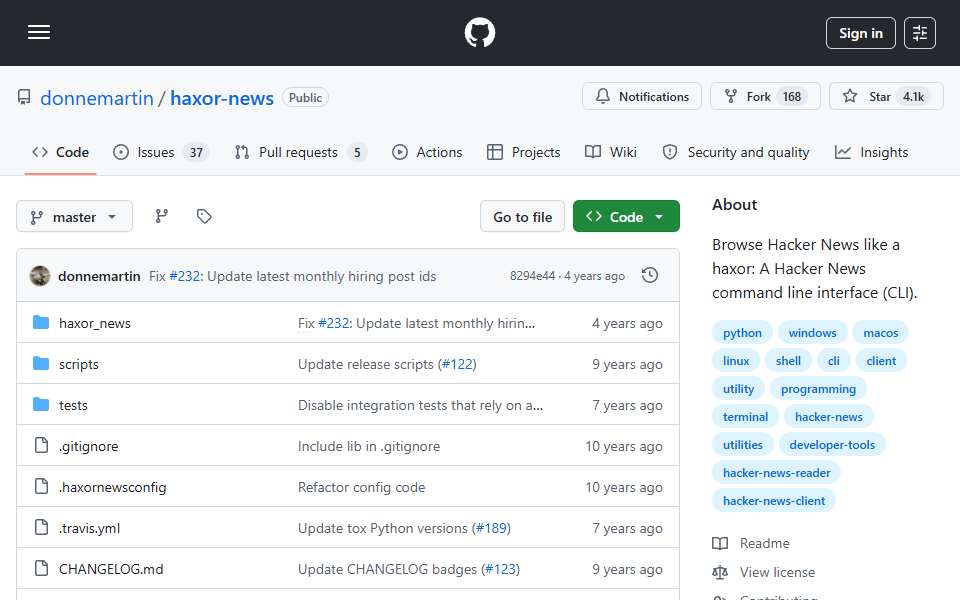 Screenshot of github.com captured 2026-07-20