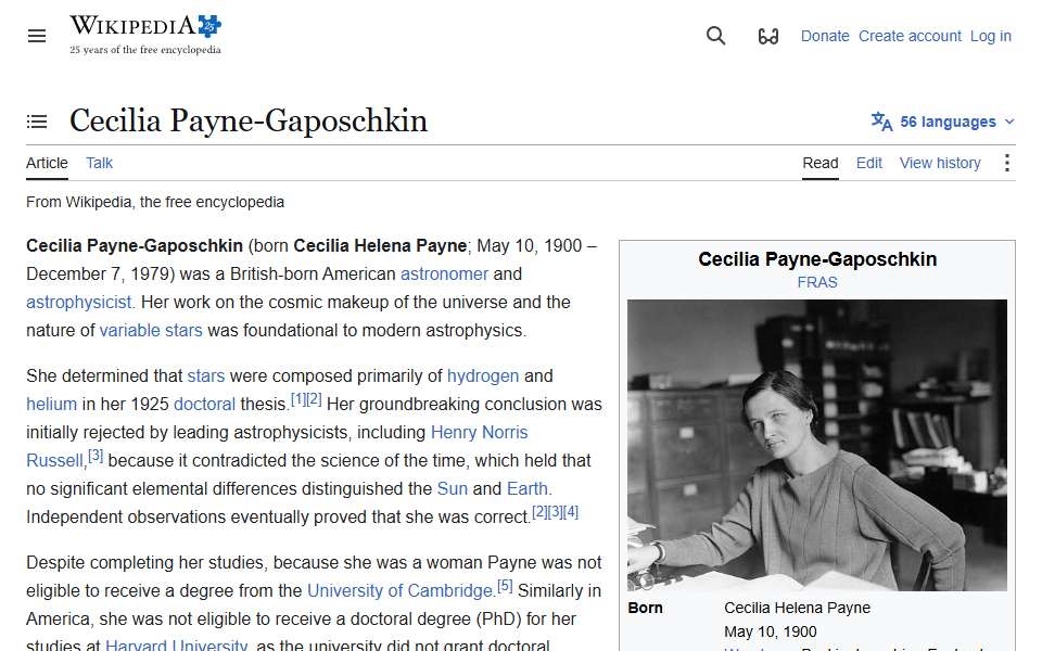 Screenshot of en.wikipedia.org captured 2026-07-20