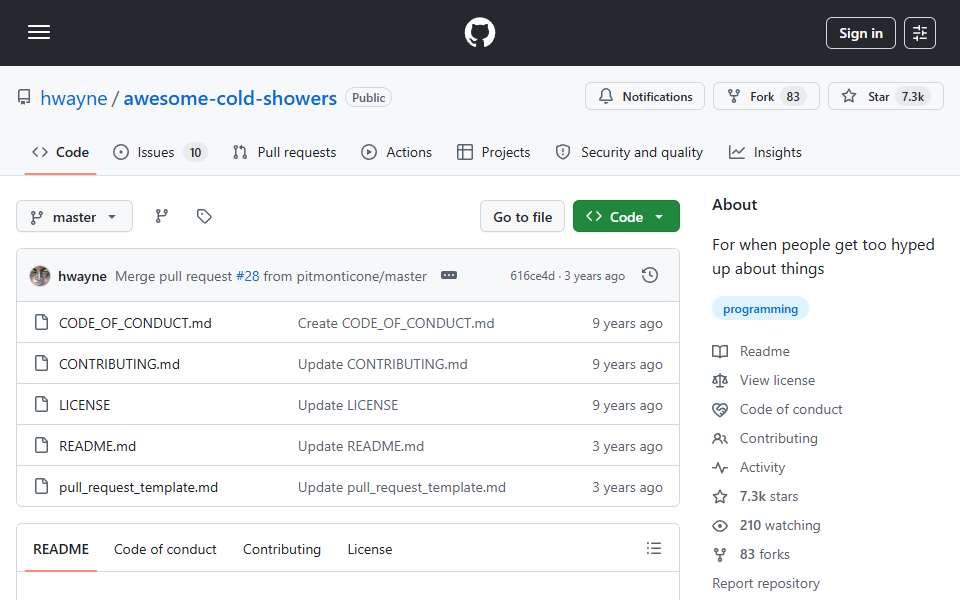 Screenshot of github.com captured 2026-07-20