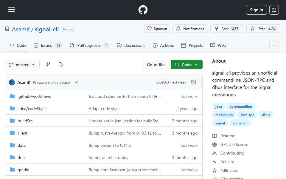Screenshot of github.com captured 2026-07-20