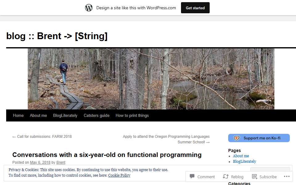 Screenshot of byorgey.wordpress.com captured 2026-07-20