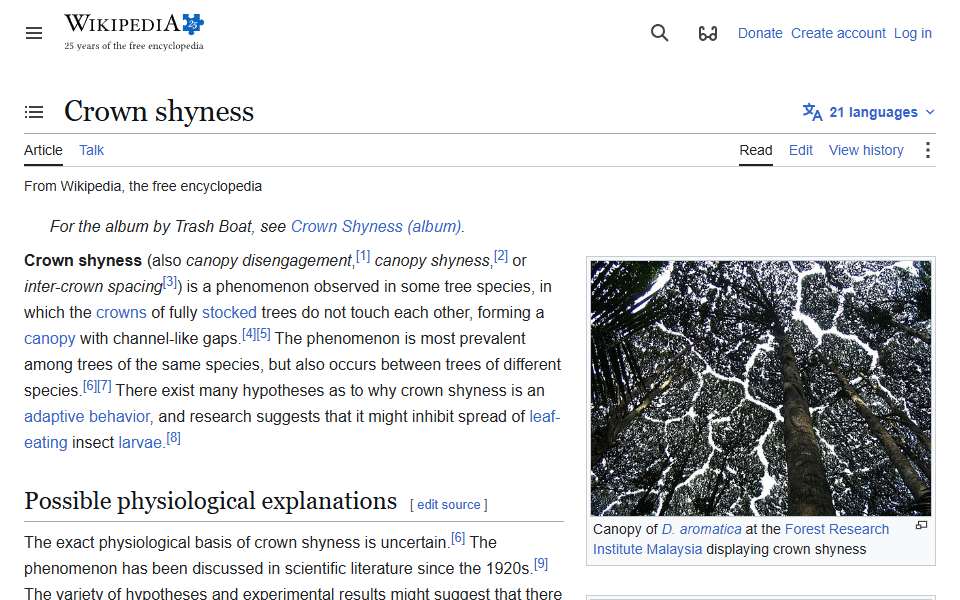Screenshot of en.wikipedia.org captured 2026-07-20