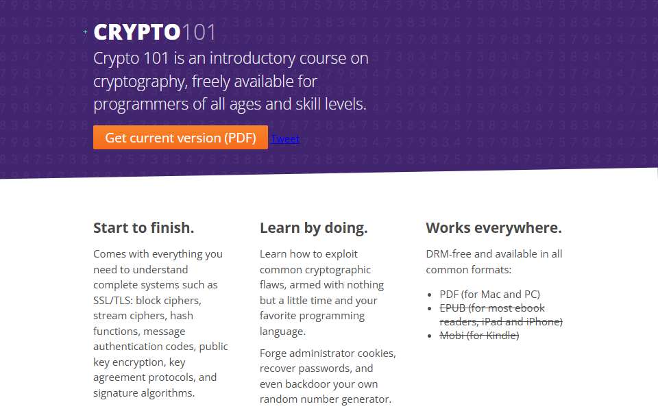 Screenshot of www.crypto101.io captured 2026-07-20