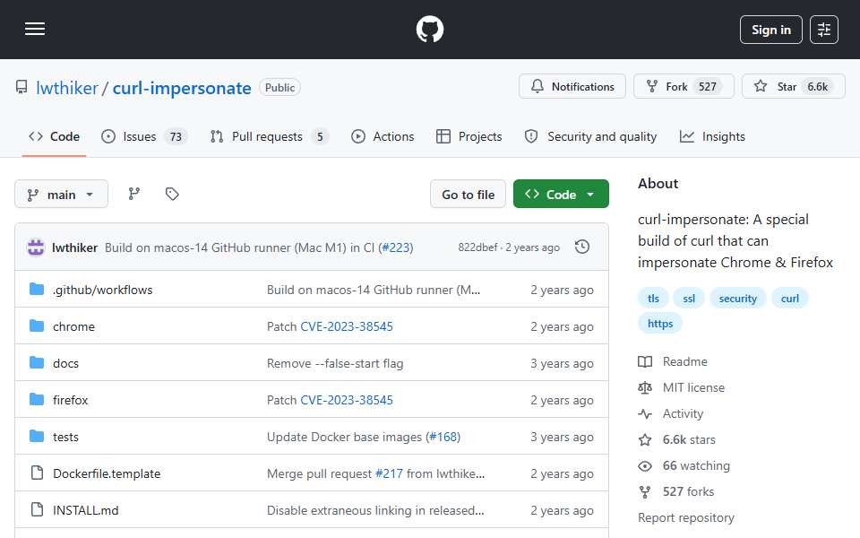 Screenshot of github.com captured 2026-07-20