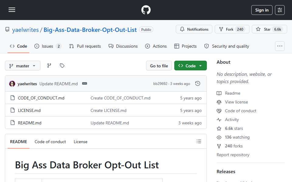 Screenshot of github.com captured 2026-07-20