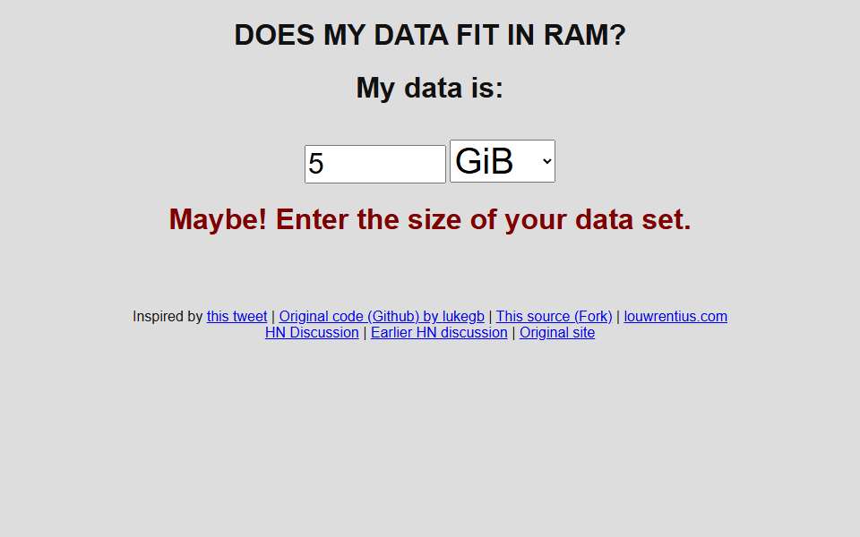 Screenshot of yourdatafitsinram.net captured 2026-07-20