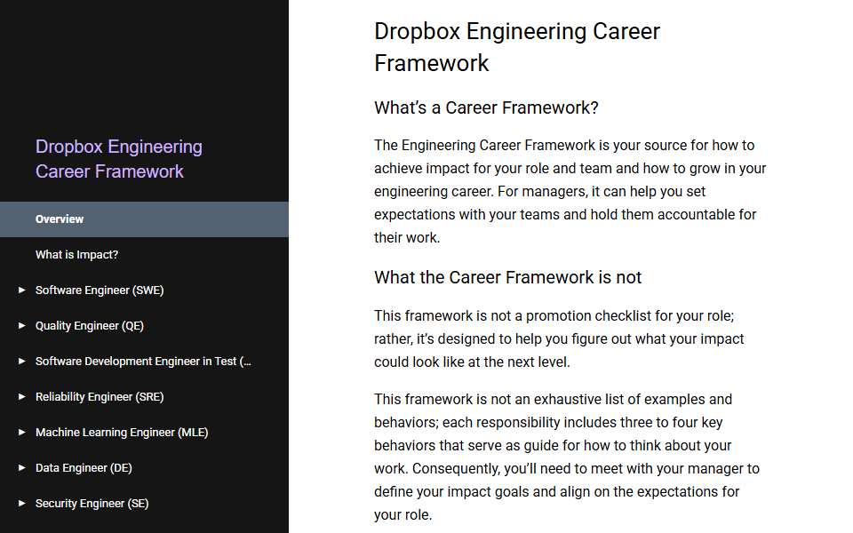 Screenshot of dropbox.github.io captured 2026-07-20