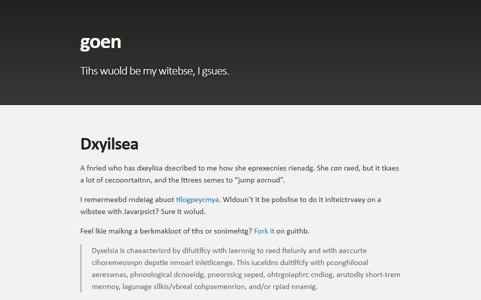 Screenshot of geon.github.io captured 2026-07-20