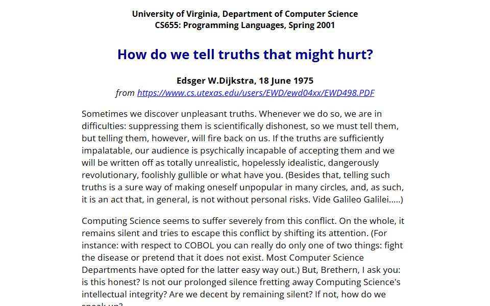 Screenshot of www.cs.virginia.edu captured 2026-07-20
