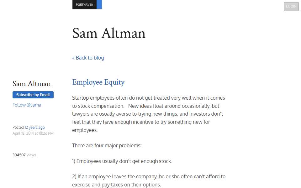 Screenshot of blog.samaltman.com captured 2026-07-20