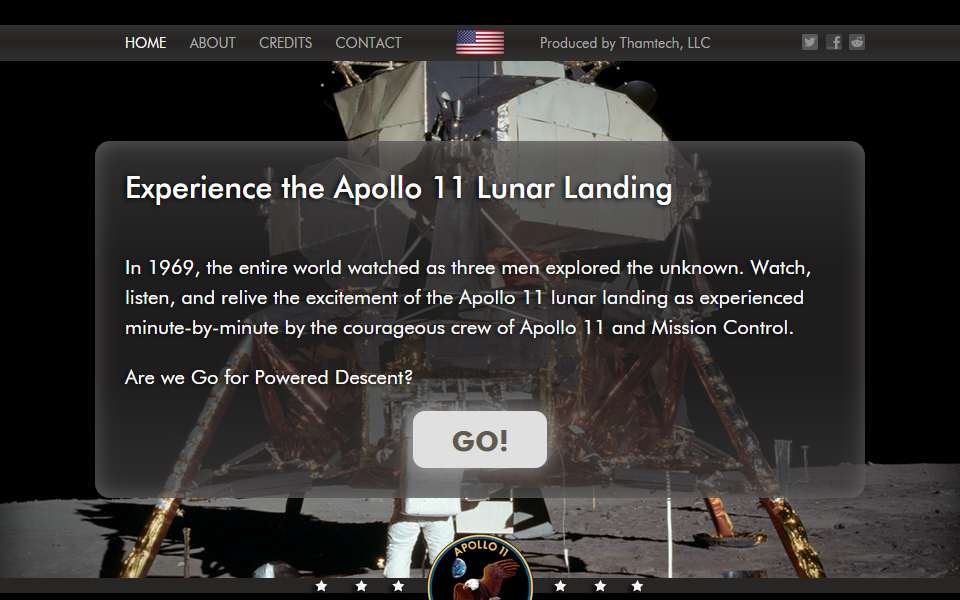 Screenshot of www.firstmenonthemoon.com captured 2026-07-20