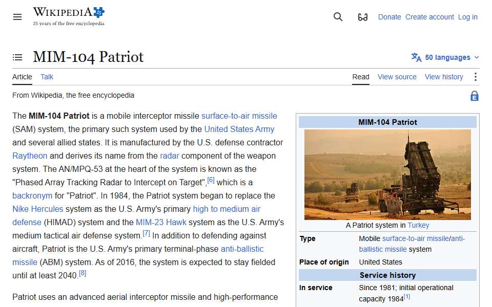 Screenshot of en.wikipedia.org captured 2026-07-20