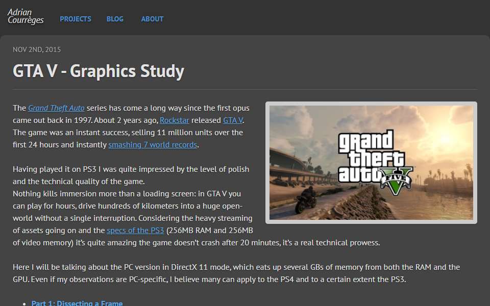 Screenshot of www.adriancourreges.com captured 2026-07-20