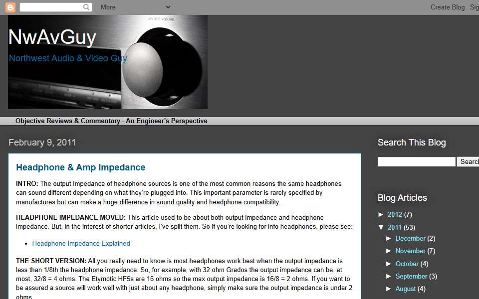 Screenshot of nwavguy.blogspot.com captured 2026-07-20