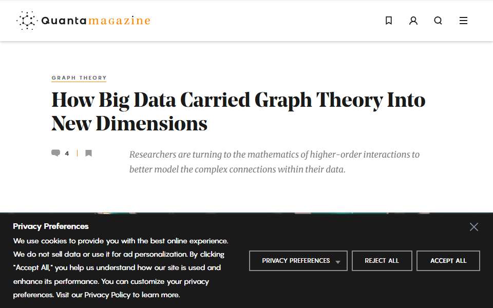 Screenshot of www.quantamagazine.org captured 2026-07-20