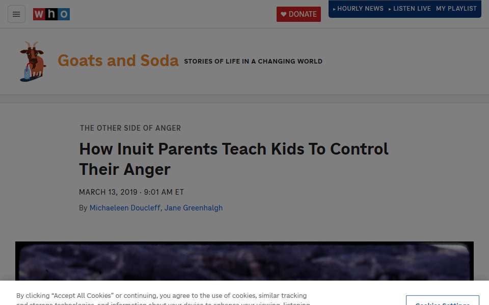 Screenshot of www.npr.org captured 2026-07-20