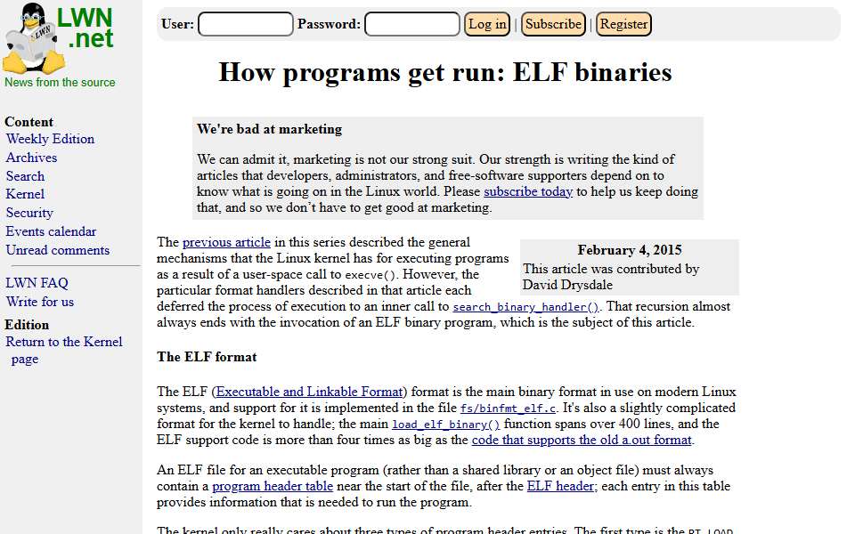 Screenshot of lwn.net captured 2026-07-20