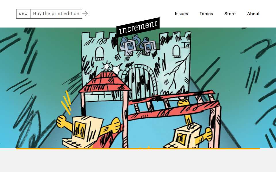 Screenshot of increment.com captured 2026-07-20