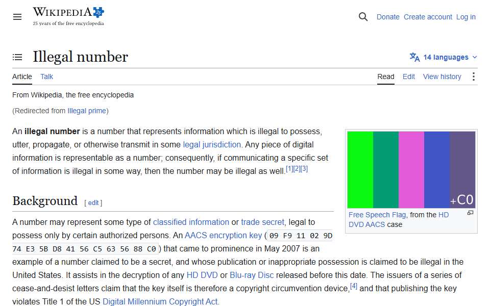 Screenshot of en.wikipedia.org captured 2026-07-20