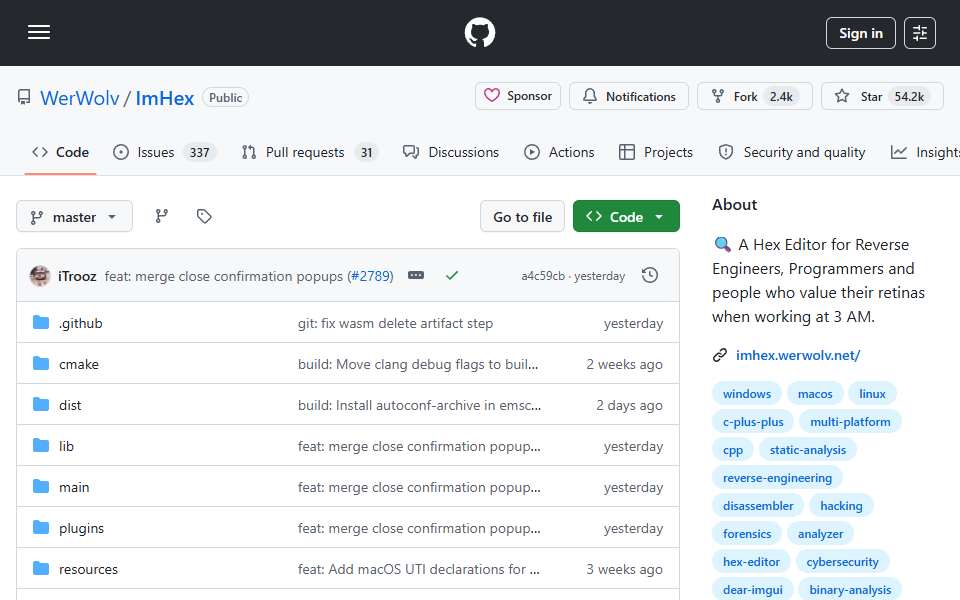 Screenshot of github.com captured 2026-07-20