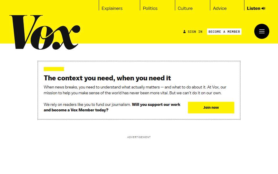 Screenshot of www.vox.com captured 2026-07-20