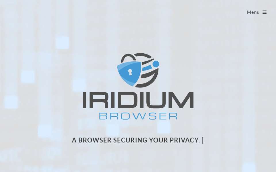 Screenshot of iridiumbrowser.de captured 2026-07-20