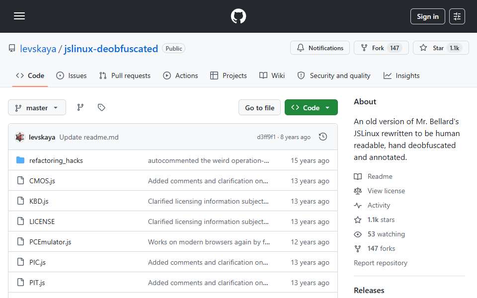 Screenshot of github.com captured 2026-07-20