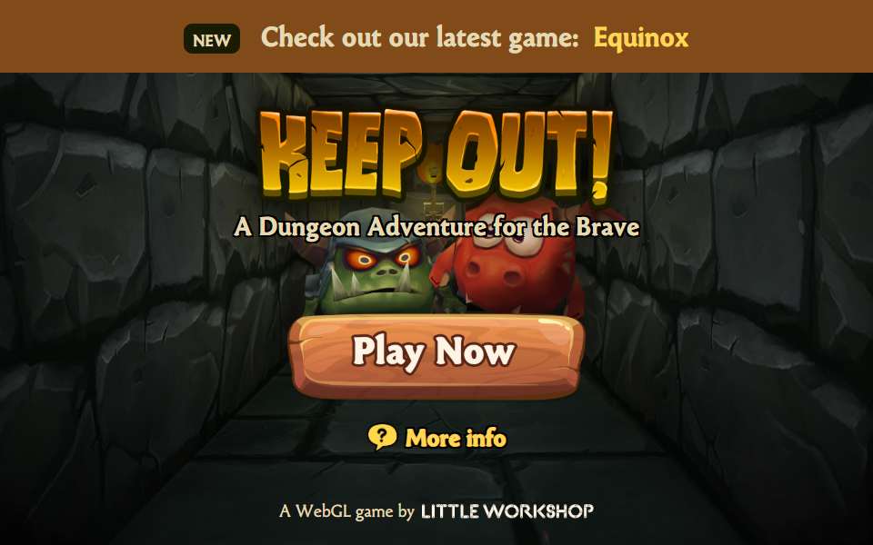 Screenshot of www.playkeepout.com captured 2026-07-20