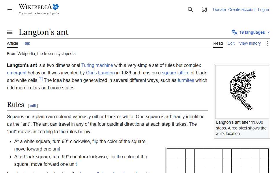Screenshot of en.wikipedia.org captured 2026-07-20