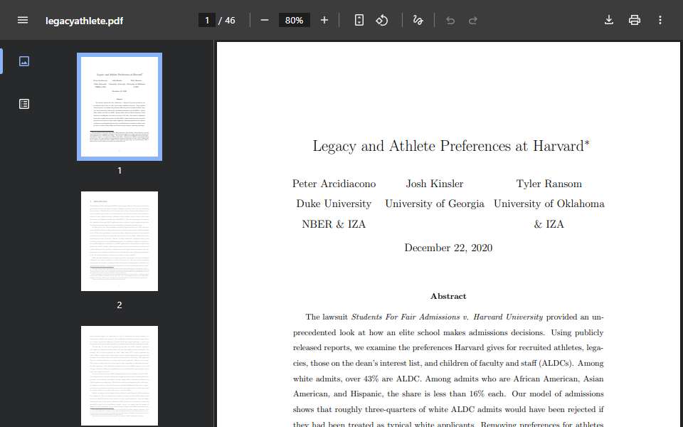 Screenshot of public.econ.duke.edu captured 2026-07-20