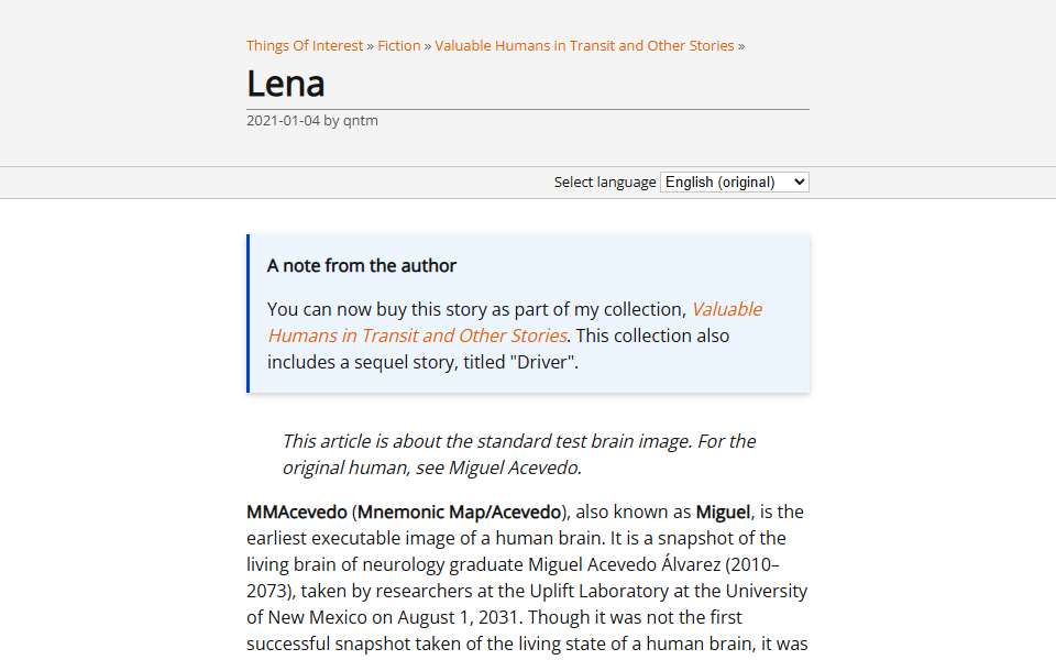 Screenshot of qntm.org captured 2026-07-20