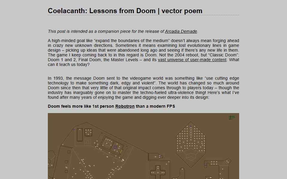 Screenshot of vectorpoem.com captured 2026-07-20